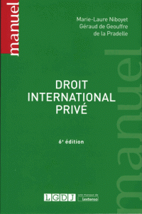 Droit international privé. 9782275049168