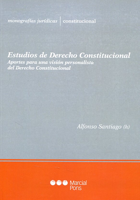 Estudios de Derecho constitucional. 9789871775361