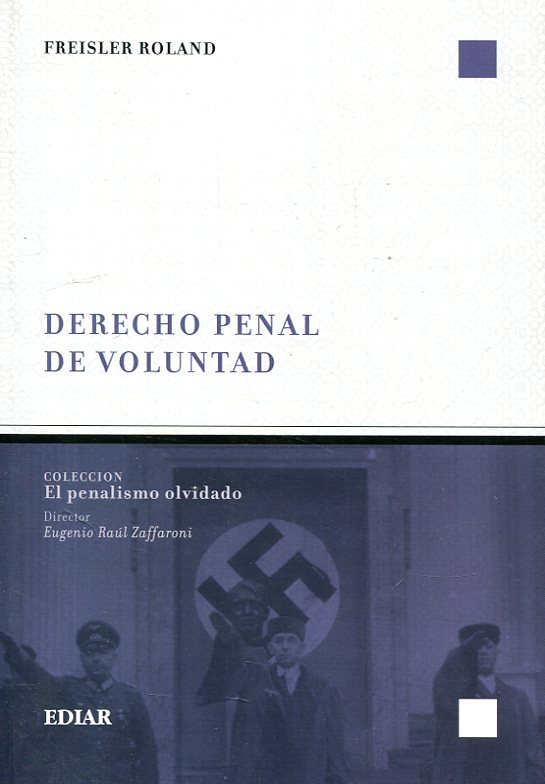 Derecho Penal de voluntad. 9789505743643