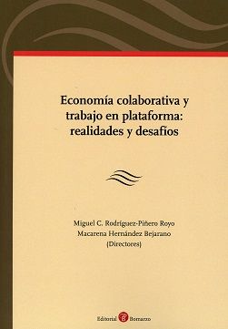 Economía colaborativa y trabajo en plataforma