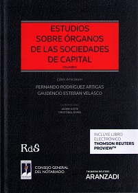 Estudios sobre órganos de las sociedades de capital. 9788491775669