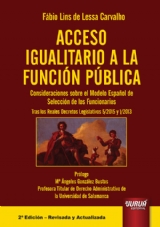 Acceso igualitario a la función pública. 9789897123979