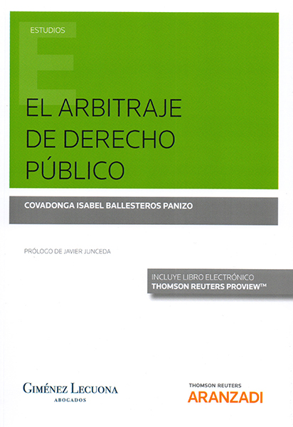 El arbitraje de Derecho público. 9788491775324