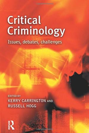 Critical criminology. 9781903240687