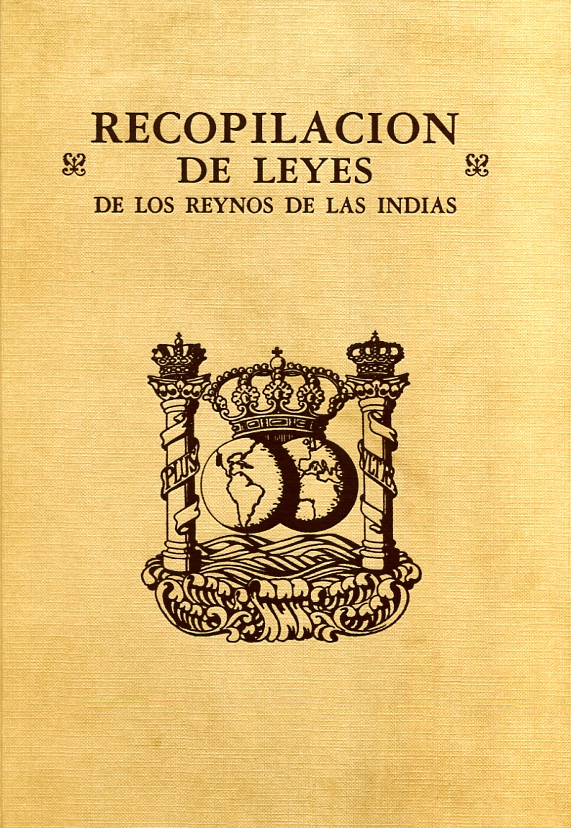 Recopilación de leyes de los Reynos de las Indias. 9788434010406