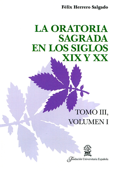 La oratoria sagrada en los siglos XIX y XX