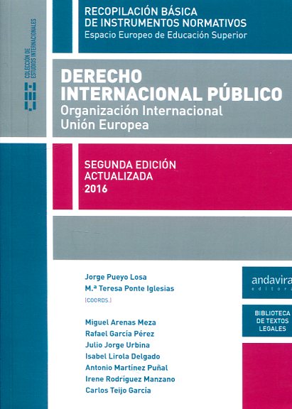 Derecho internacional público. 9788484089469