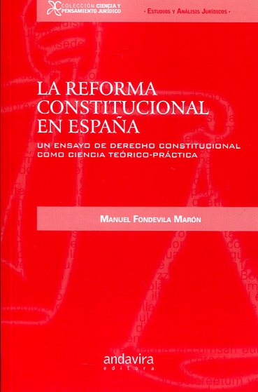 La reforma constitucional en España. 9788484089520