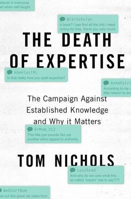 The death of expertise 