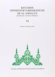 Estudios onomásticos-biográficos de Al-andalus 