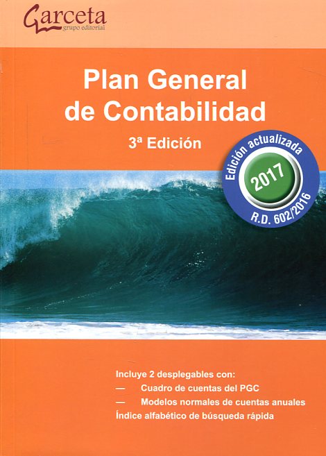 Plan General de Contabilidad. 9788416228812
