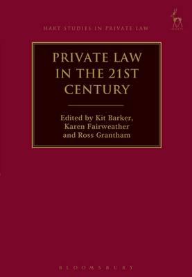 Private Law in the 21st century. 9781509908585