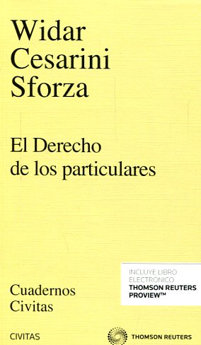 El Derecho de los particulares. 9788491356202