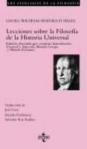 Lecciones sobre la Filosofía de la Historia Universal. 9788430942503