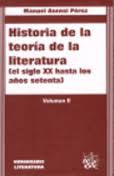 Historia de la teoría de la literatura. 9788484427636