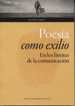 Poesía como exilio. 9788416933358