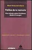 Politica de la memoria. 9788476586341