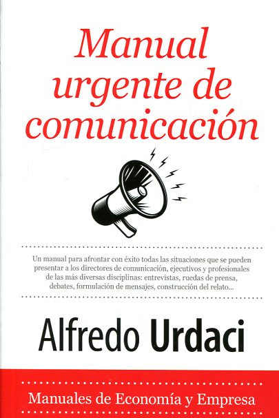 Manual urgente de comunicación. 9788416776917