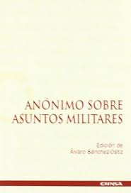 Anónimos sobre asuntos militares. 9788431322342