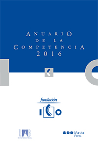 Anuario de la Competencia 2016. 9788491232506