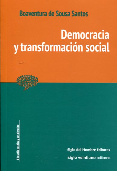 Democracia y transformación social. 9789586654340