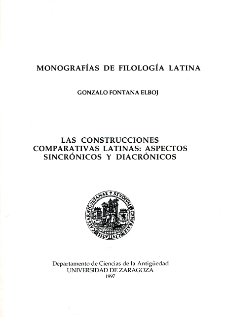 Las construcciones comparativas latinas. 100554879