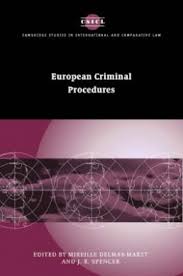 European Criminal Procedures. 9780521591102