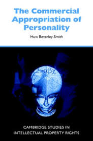Commercial appropiation of personality. 9780521800143
