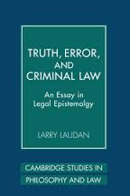 Truth, error and criminal law