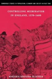 Controlling misbehavior in England