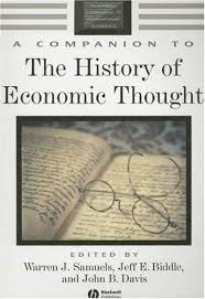 A companion to the history of economic thought. 9781405134590