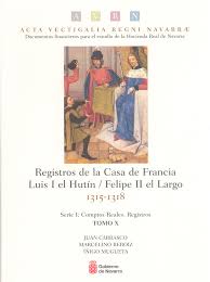 Registros de la Casa de Francia, Luis I el Hutín. 9788423522392