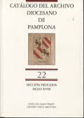 Catálogo del archivo diocesano de Pamplona. 9788423527670