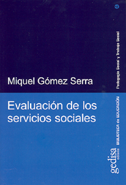 Evaluación de los Servicios Sociales. 9788497840033