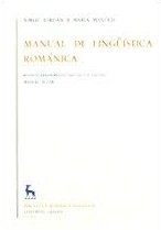 Manual de lingüística románica. 9788424911836