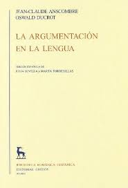 La argumentación en la lengua. 9788424916695