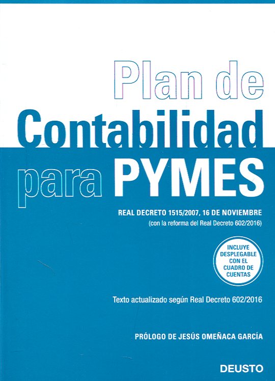 Plan General de Contabilidad para Pymes. 9788423428021