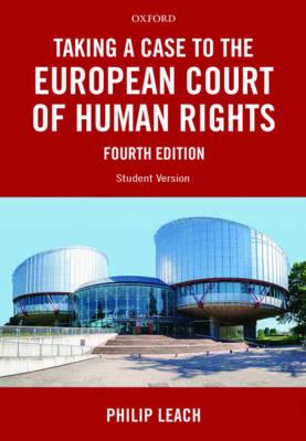 Taking a case to the European Court of Human Rights