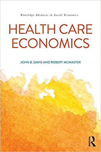Health care economics. 9781138183049