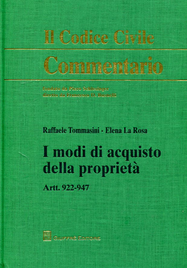 I modi di acquisto della propietà