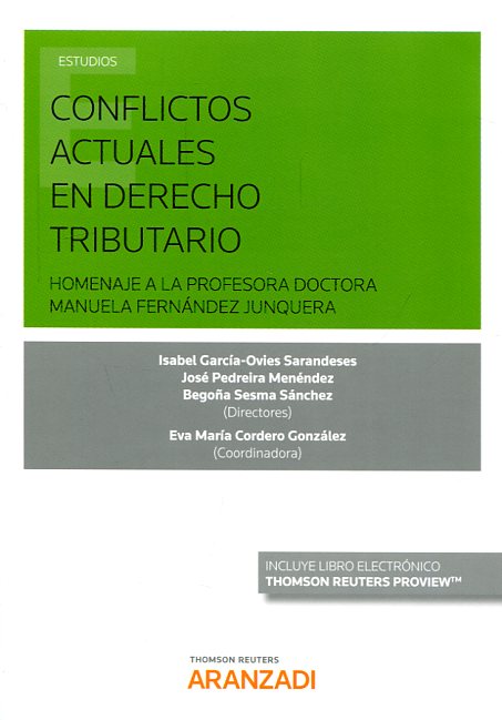 Conflictos actuales en Derecho tributario. 9788491521914