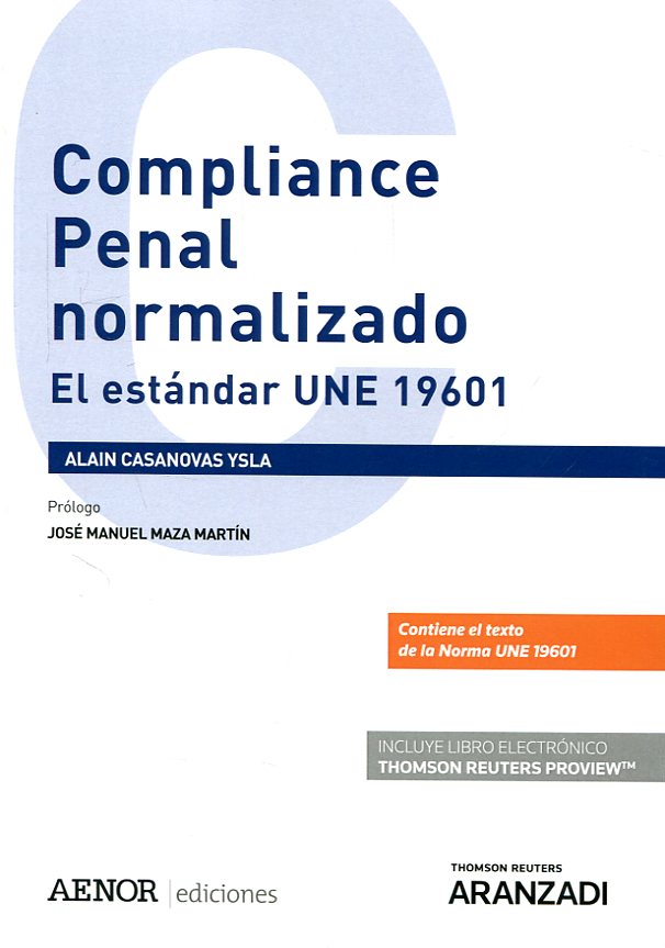 Compliance penal normalizado. 9788491771166
