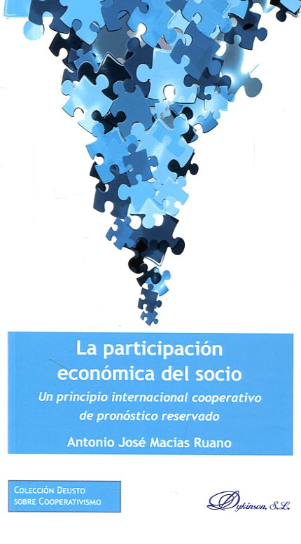 La participación económica del socio. 9788491482635