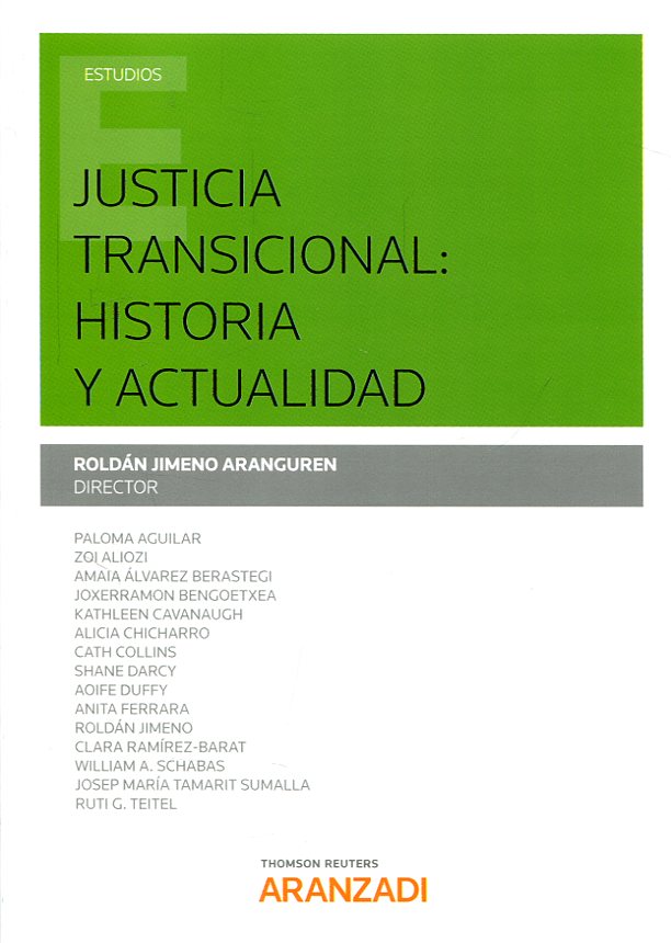 Justicia transicional. 9788491527473
