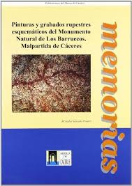 Pinturas y grabados rupestres esquemáticos del monumneto natural de Los Barruecos. Malpartida de Cáceres. 9788476716342