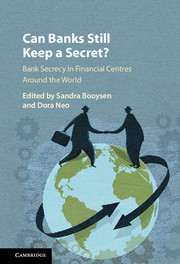 Can banks still keep a secret?. 9781107145146