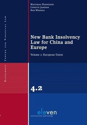 New bank insolvency Law for China and Europe. 9789462367371