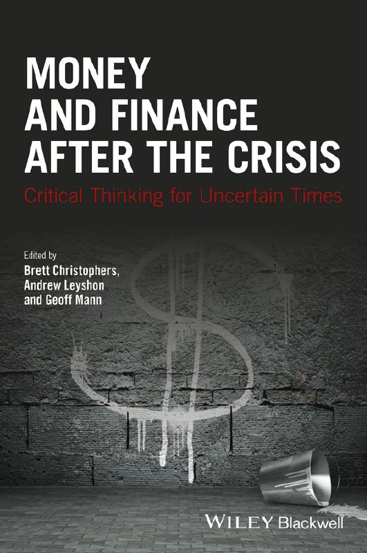 Money and Finance After the Crisis . 9781119051435