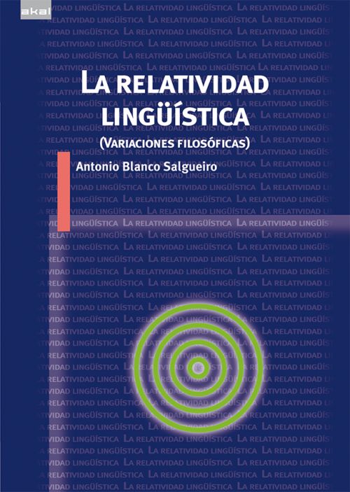 La relatividad lingüística. 9788446044901