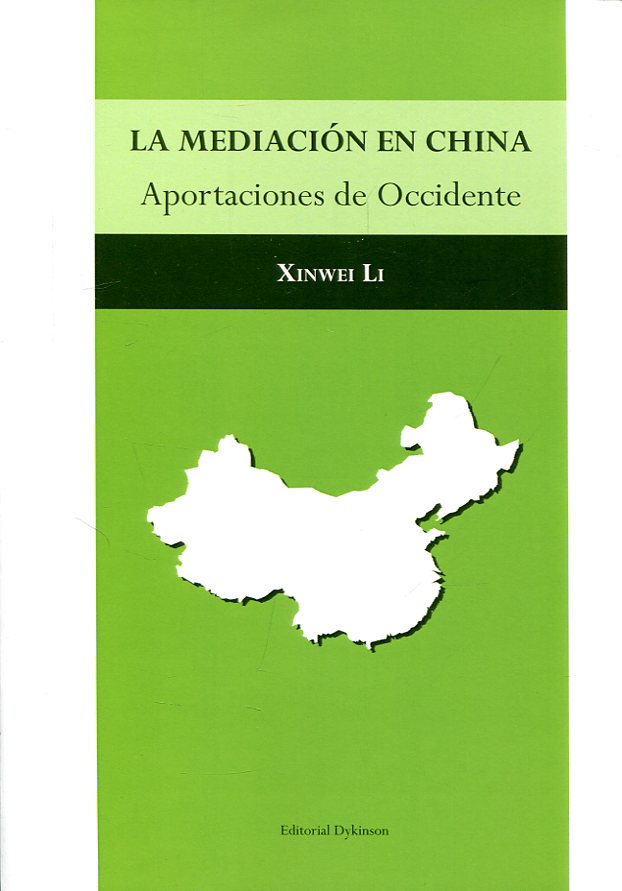 La mediación en China. 9788491483175